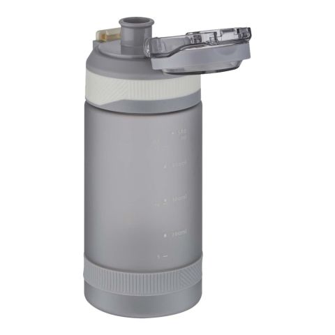 Diller DB016 580ml Gri Rahat Içim -pipetsiz- Taşıma Kulplu Tritan Su Matarası Softtouch