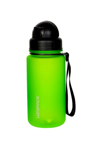 Tritan Pipetli 400ml Su Matarası Yeşil