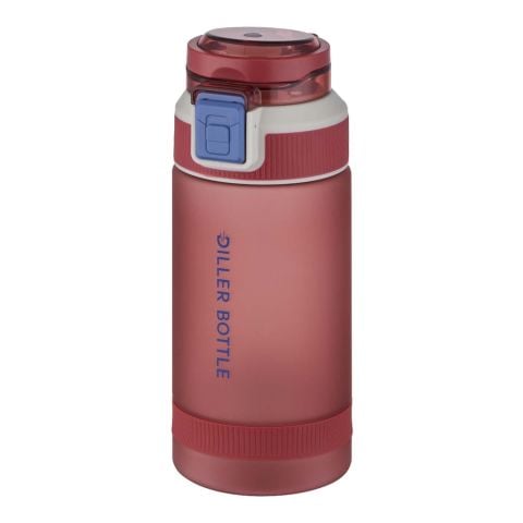 Diller DB016 580ml Kırmızı Rahat Içim -pipetsiz- Taşıma Kulplu Tritan Su Matarası Softtouch