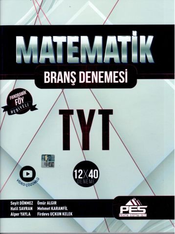 PES Yayınları TYT Matematik 12 x 40 Branş Denemesi