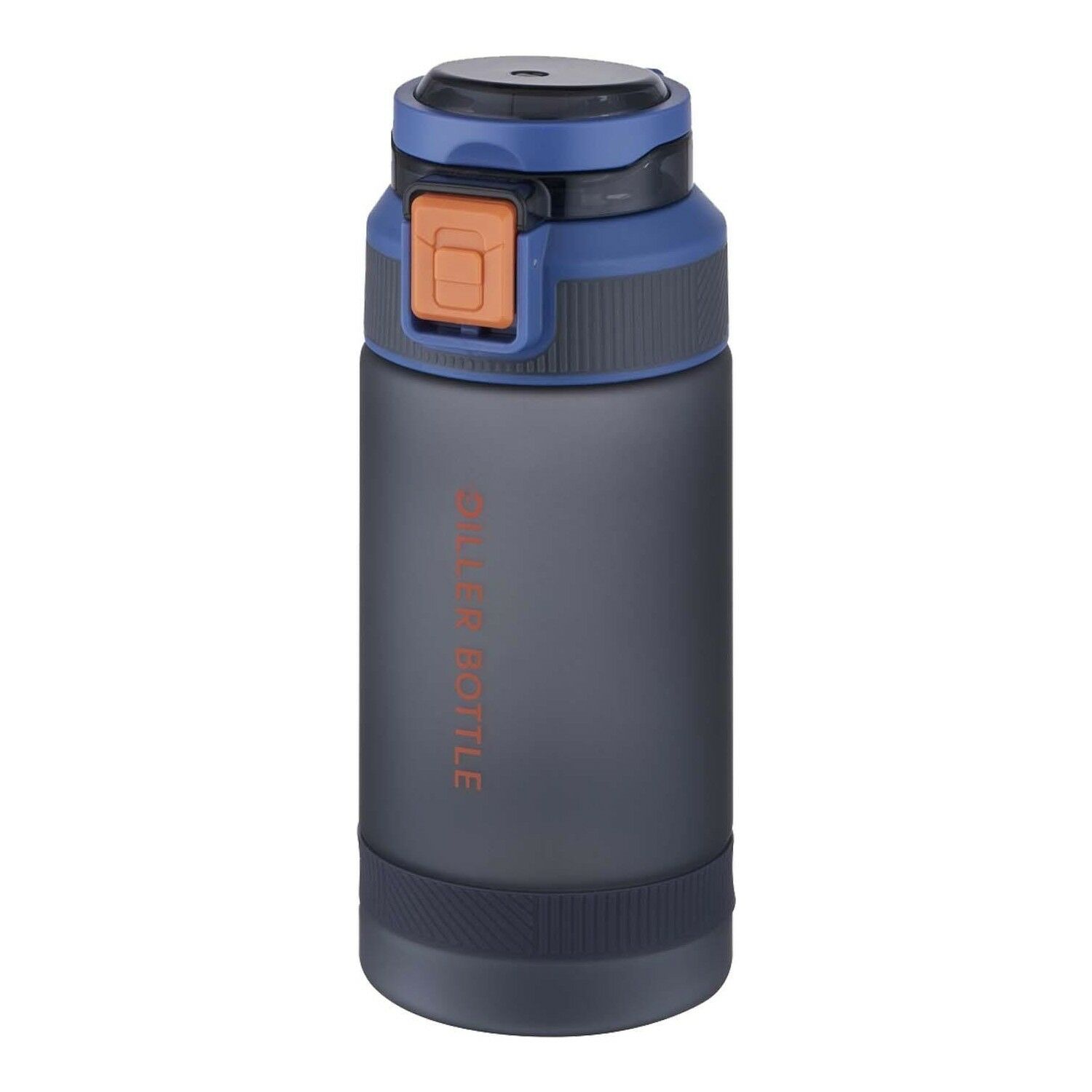 Diller DB016 580ml Lacivert Rahat Içim -pipetsiz- Taşıma Kulplu Tritan Su Matarası Softtouch