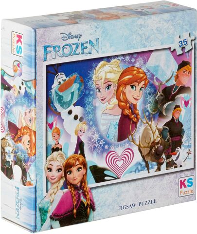 Ks Games Frozen  35 Parça Puzzle
