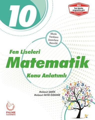Palme Yayınları 10. Sınıf Fen Lisesi Matematik Konu Anlatımlı