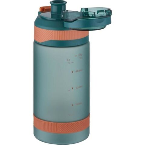 Diller DB016 580ml Yeşil Rahat Içim -Pipetsiz- Taşıma Kulplu Tritan Su Matarası Softtouch