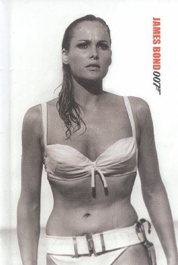 Floria James Bond (Ursula Andress)  A6 Sert Kapak Ciltli Defter