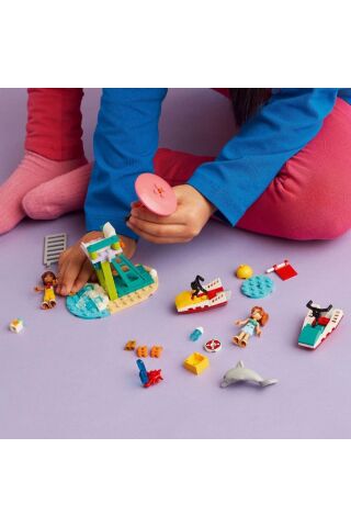 ® Friends Plaj Su Motoru 42623 - 5+ Oyuncak Yapım Seti (84 Parça)