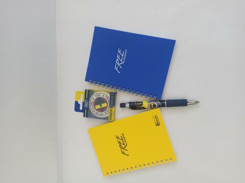 Keskin Color 2 Adet A6 Bloknot 1 Adet Fenerbahçe Silgi 1 Adet Fenerbahçe Uçlu Kalem