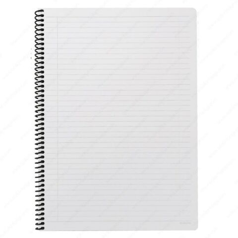 Keskin Color A4 Rebel Plastik Kapak 60 Yaprak Çizgili Spiralli Defter