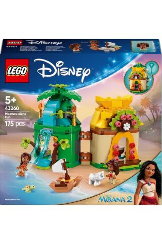 ® │ Disney Moana’nın Ada Eğlencesi 43260 - 5+ Oyuncak Yapım Seti (175 Parça)