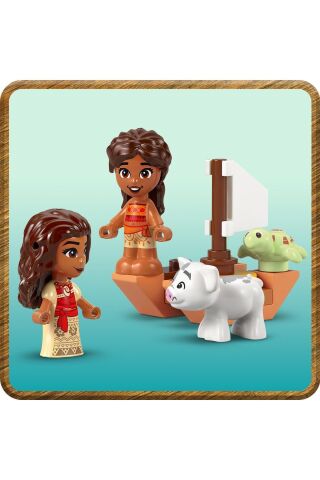 ® │ Disney Moana’nın Ada Eğlencesi 43260 - 5+ Oyuncak Yapım Seti (175 Parça)