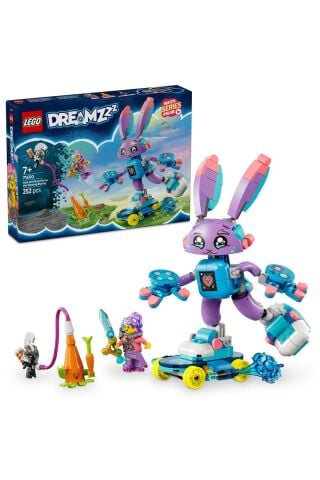 ® DREAMZzz™ Izzie ve Oyun Tavşanı Bunchurro 71490 - 7+ Yaratıcı Oyuncak Yapım Seti (252 Parça)