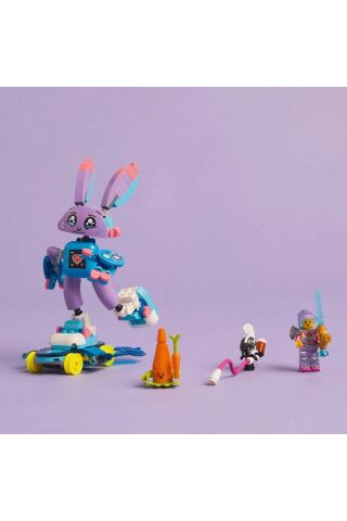 ® DREAMZzz™ Izzie ve Oyun Tavşanı Bunchurro 71490 - 7+ Yaratıcı Oyuncak Yapım Seti (252 Parça)