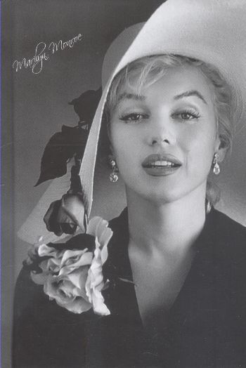 Floria Marilyn Monroe Siyah A6 Sert Kapak Ciltli Defter