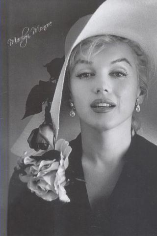 Floria Marilyn Monroe Siyah A6 Sert Kapak Ciltli Defter