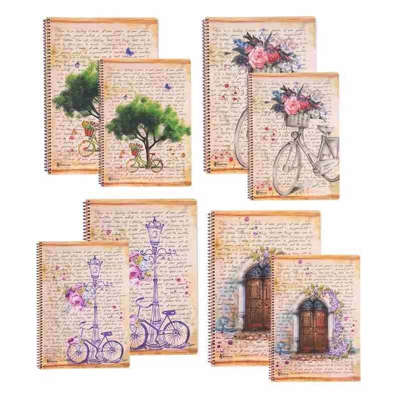 Keskin Color Lettre 17x22 100 Yaprak Çizgili Defter