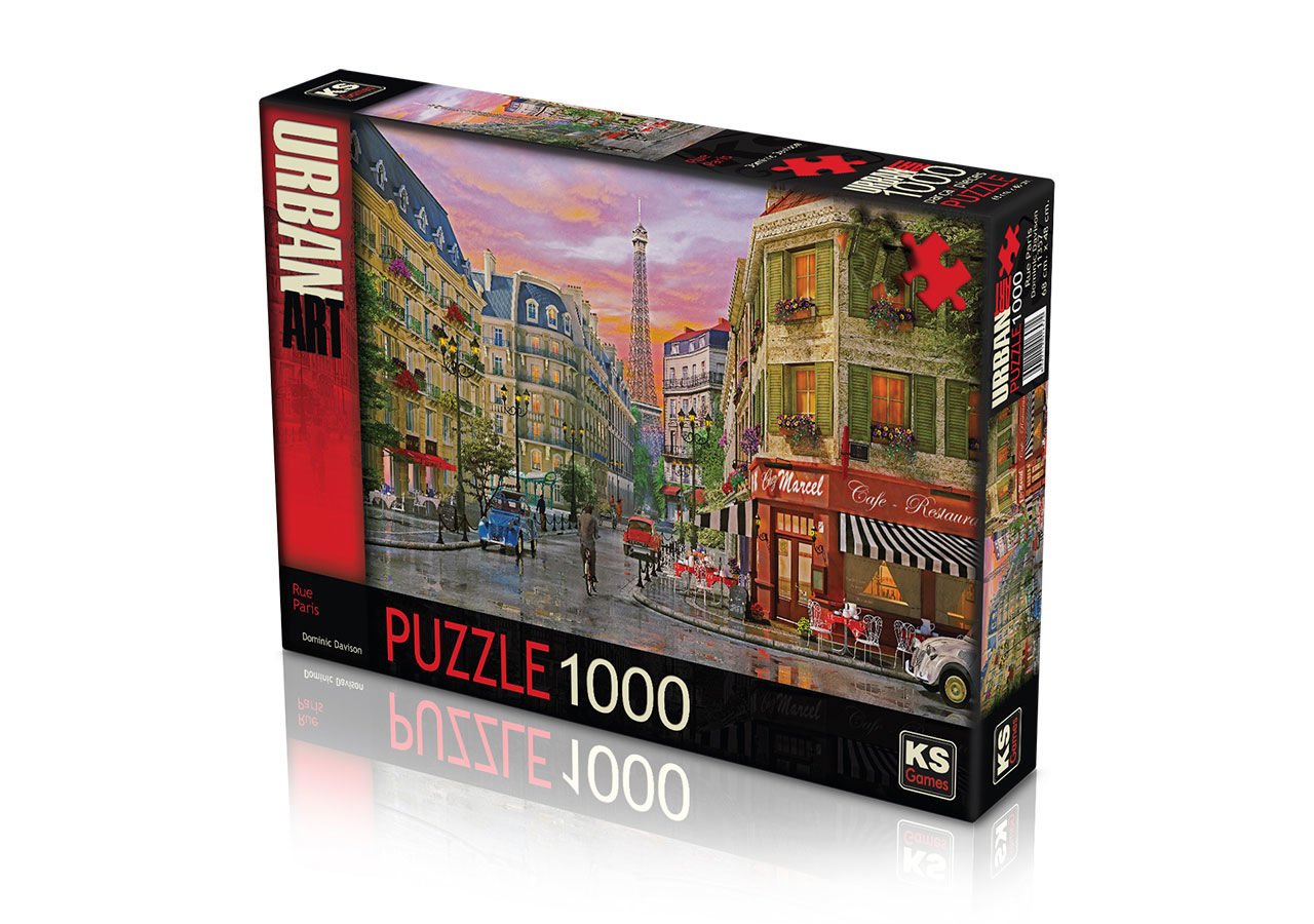 Ks Games Rue Paris 1000 Parça Puzzle