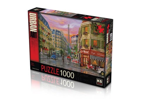 Ks Games Rue Paris 1000 Parça Puzzle