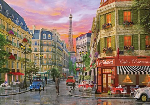 Ks Games Rue Paris 1000 Parça Puzzle