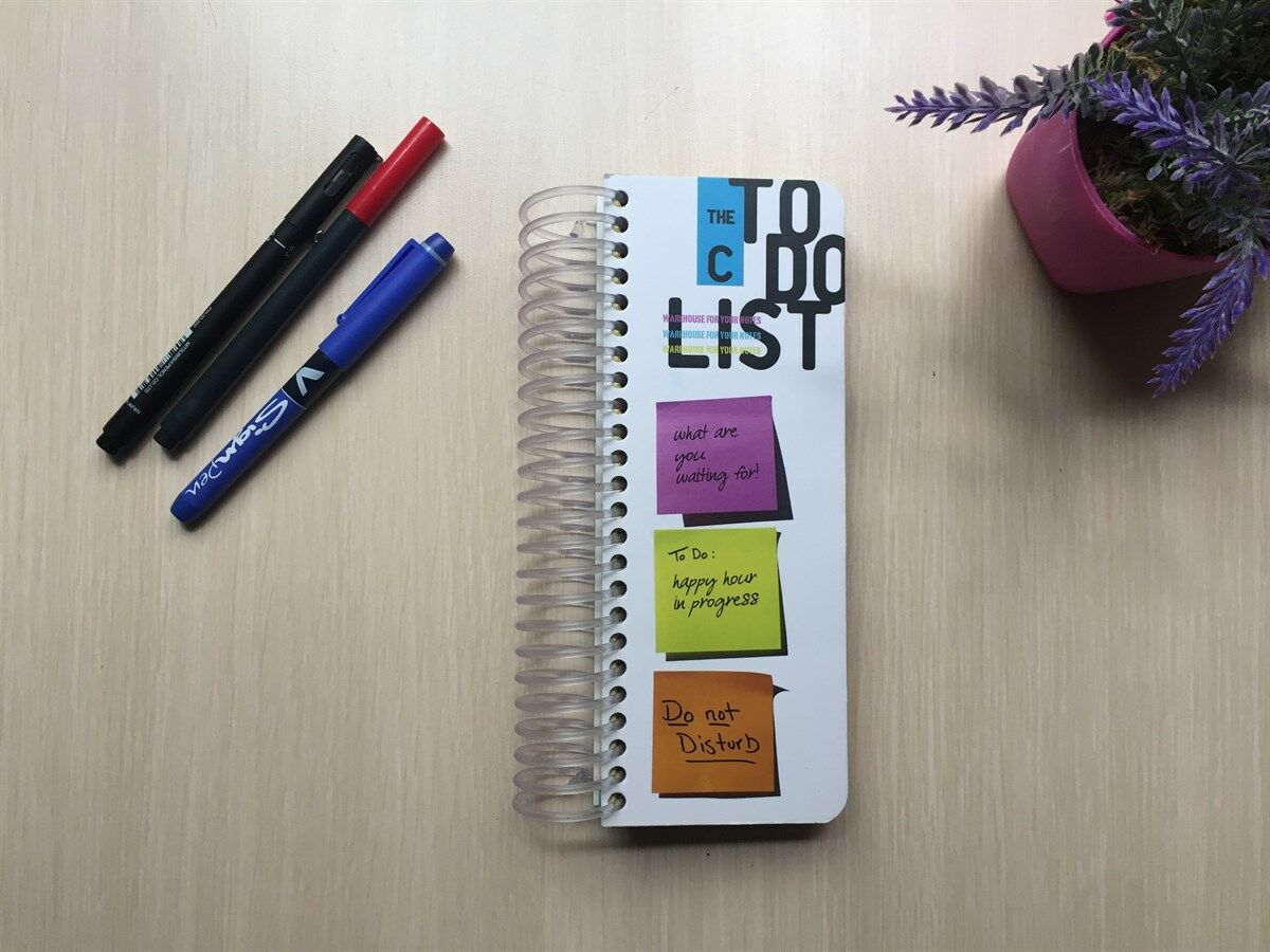 The Container To Do List 8x21cm Spiralli