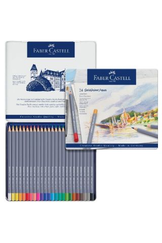 Faber Goldfaber 24 Renk Aquarell Boya Kalem 114624