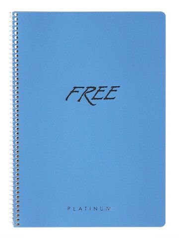 Keskin Color Free Platinum A5 80 Yaprak Çizgili Plastik Kapak Spiralli Defter