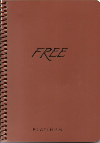 Keskin Color Free Platinum A5 80 Yaprak Çizgili Plastik Kapak Spiralli Defter