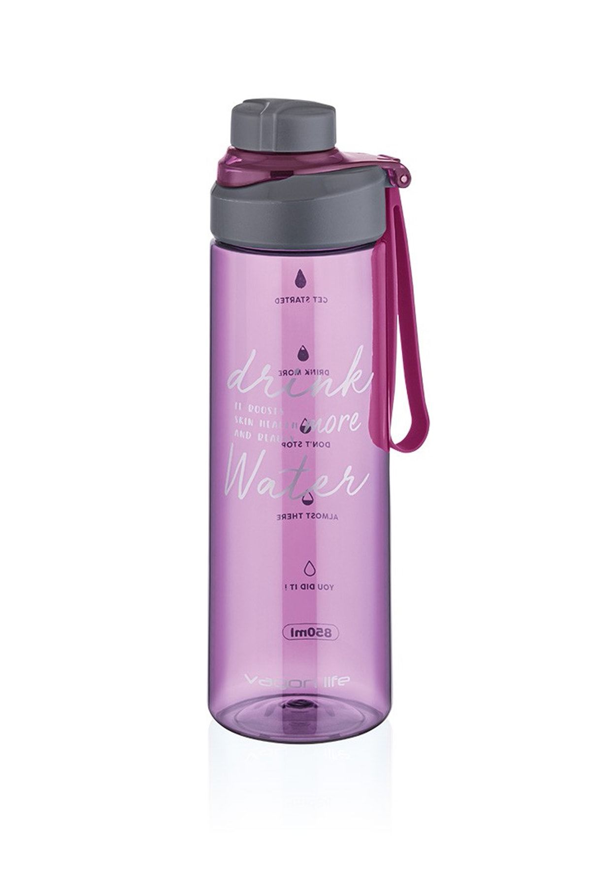 Tritan Silikon Askılı Matara Ve Suluk 850 Ml