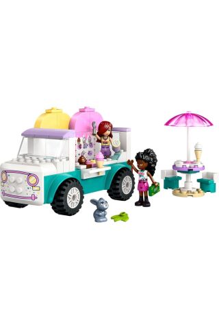 ® Friends Heartlake City Dondurma Kamyonu 42644 - 4+ Oyuncak Yapım Seti (92 Parça)