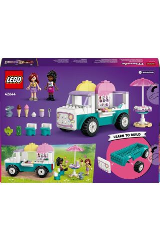® Friends Heartlake City Dondurma Kamyonu 42644 - 4+ Oyuncak Yapım Seti (92 Parça)