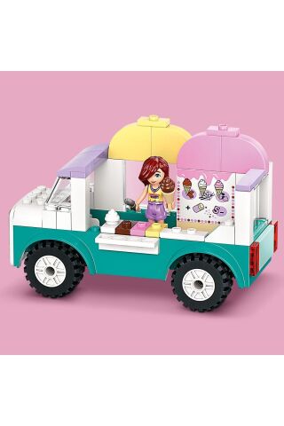 ® Friends Heartlake City Dondurma Kamyonu 42644 - 4+ Oyuncak Yapım Seti (92 Parça)