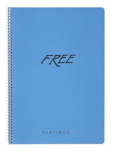 Keskin Color Free Platinum A5 80 Yaprak Çizgisiz Plastik Kapak Spiralli Defter