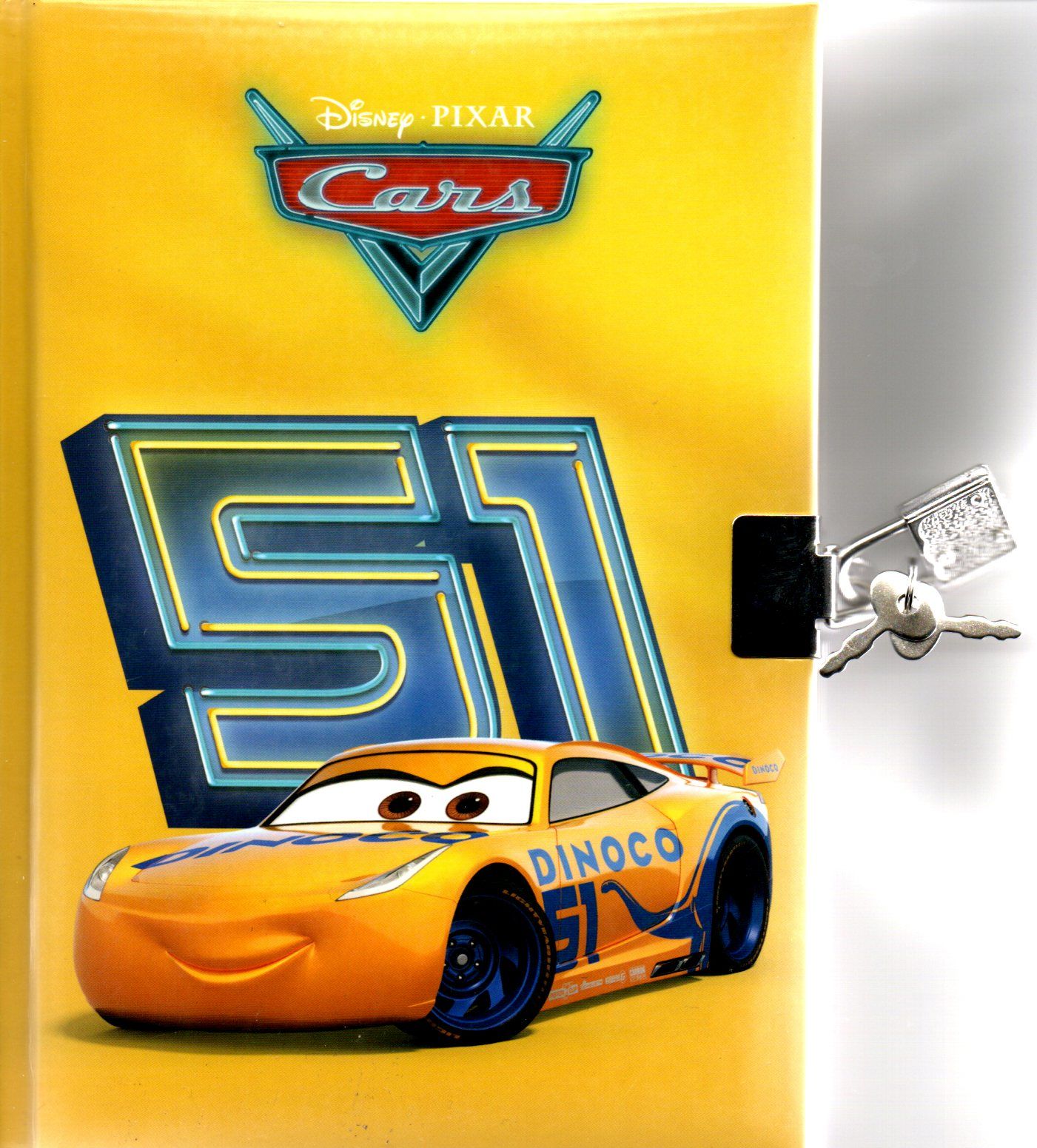Keskin Color 14x20cm Cars Kilitli Ciltli Hatıra Defteri