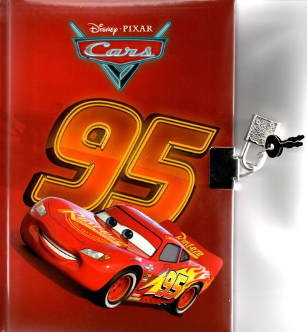 Keskin Color 14x20cm Cars Kilitli Ciltli Hatıra Defteri