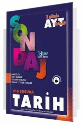 Yayın Denizi Ayt Tarih Pro 216 Soruda Sondaj Kamp