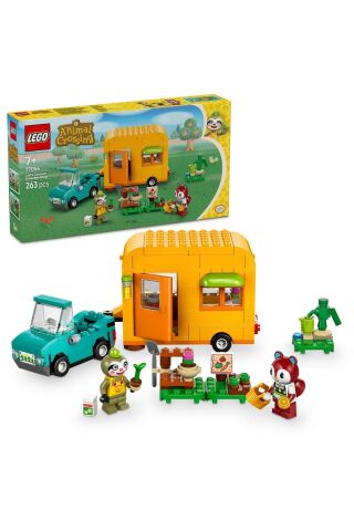 ® Animal Crossing™ Leif Karavan ve Bahçe Dükkanı 77054 - 7+ Oyuncak Yapım Seti (263 Parça)
