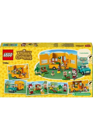 ® Animal Crossing™ Leif Karavan ve Bahçe Dükkanı 77054 - 7+ Oyuncak Yapım Seti (263 Parça)
