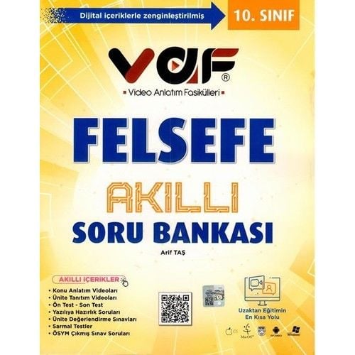 Vaf Yayınları 10. Sınıf Felsefe Akıllı Soru Bankası