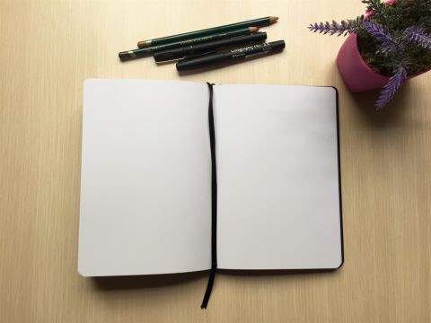 The Container Write To Me Often 15x21cm 192 Sayfa 120Gr  - Koyu Mavi Sert Kapak Defter