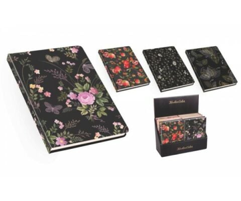 Keskin Color 14*20cm 120 Yaprak Siyah Kilitli Günlük Defteri