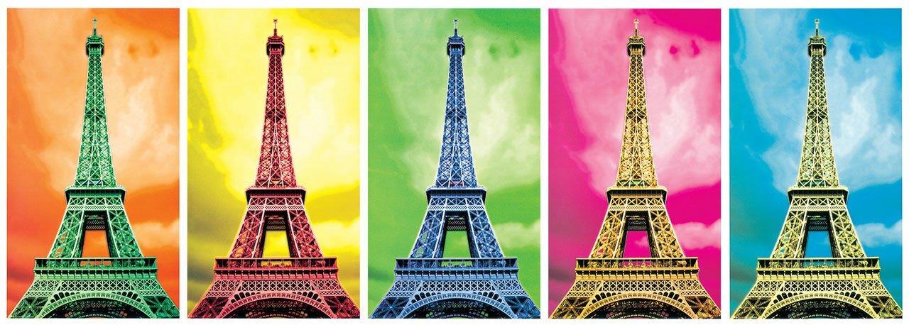 Ks Games Panoramik Pop Art Pari̇s Antony 1000 Parça Puzzle