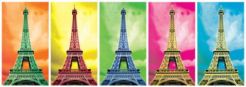 Ks Games Panoramik Pop Art Pari̇s Antony 1000 Parça Puzzle