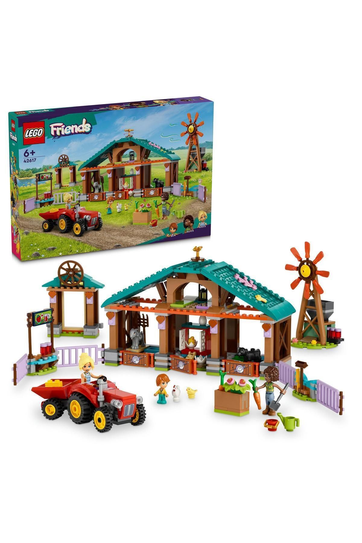 ® Friends Çiftlik hayvanı Barınağı 42617  - 6 Yaş ve Üzeri İçin Yapım Seti (489 Parça)