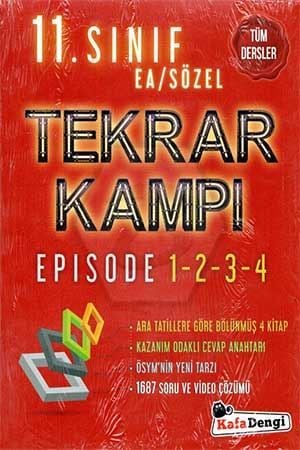 Kafa Dengi Yayınları 11. Sınıf Tüm Dersler Tekrar Kampı EA/Sözel