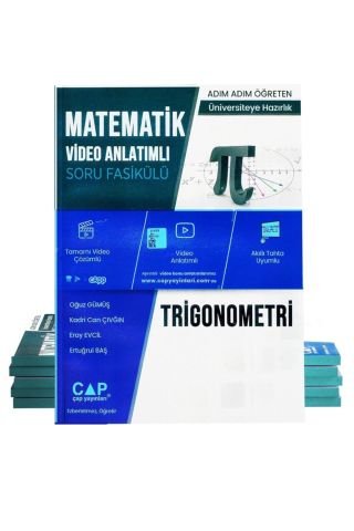 Matematik Trigonometri Video Anlatımlı Soru Fasikülü 2022