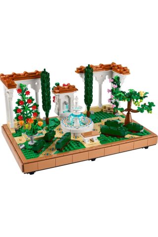 ® Icons Fıskiyeli Bahçe 10359 - 18+ Dekoratif Model Yapım Seti (1302 Parça)