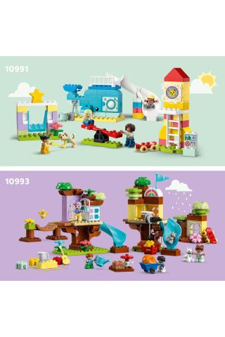 ® DUPLO® 3’ü 1 Arada Aile Evi 10994 - 3+ Eğitici Oyuncak Yapım Seti (218 Parça)