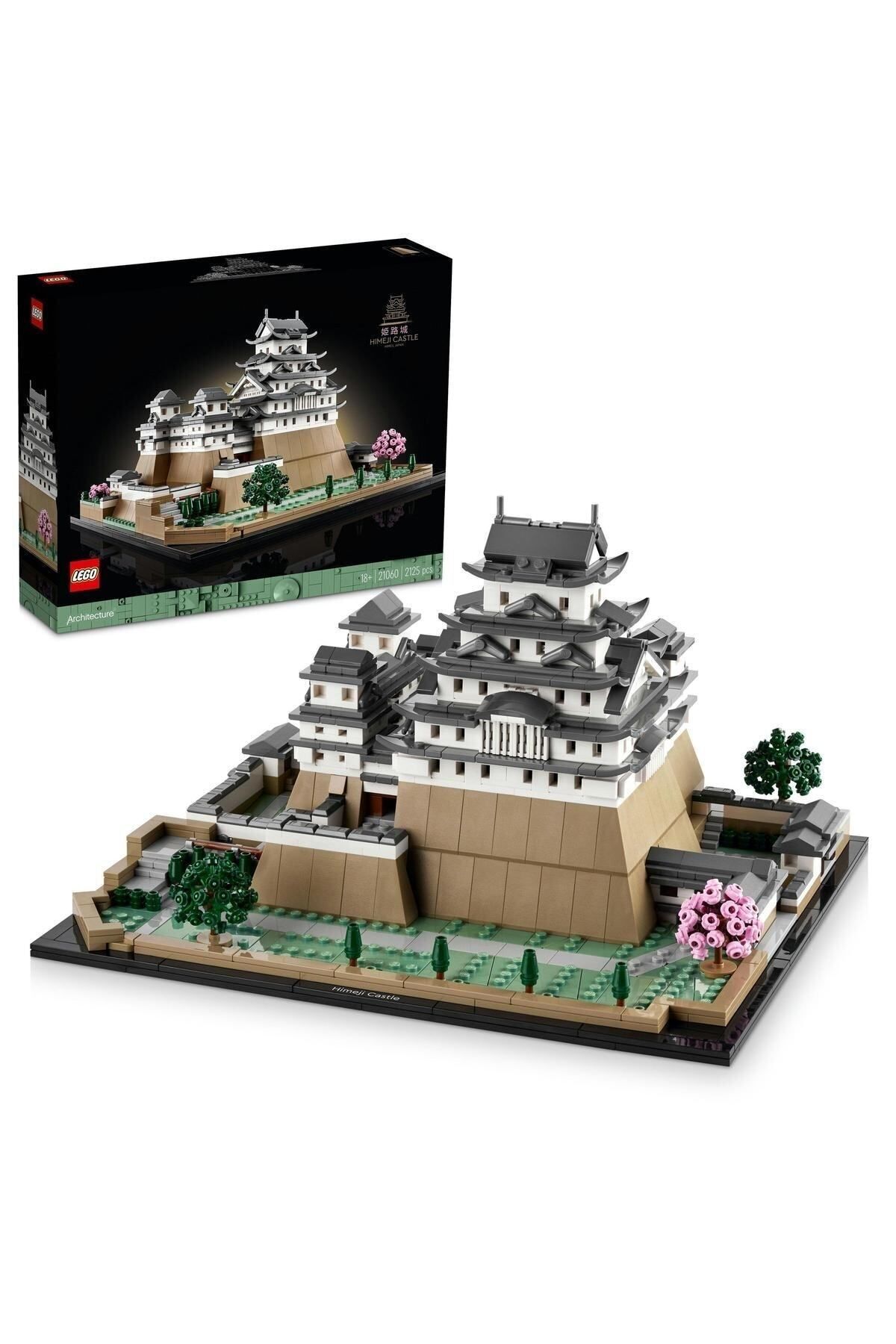® Architecture Himeji Kalesi 21060 - 18+ Dekoratif ve Sergilenebilir Model Yapım Seti (2125 Pr)