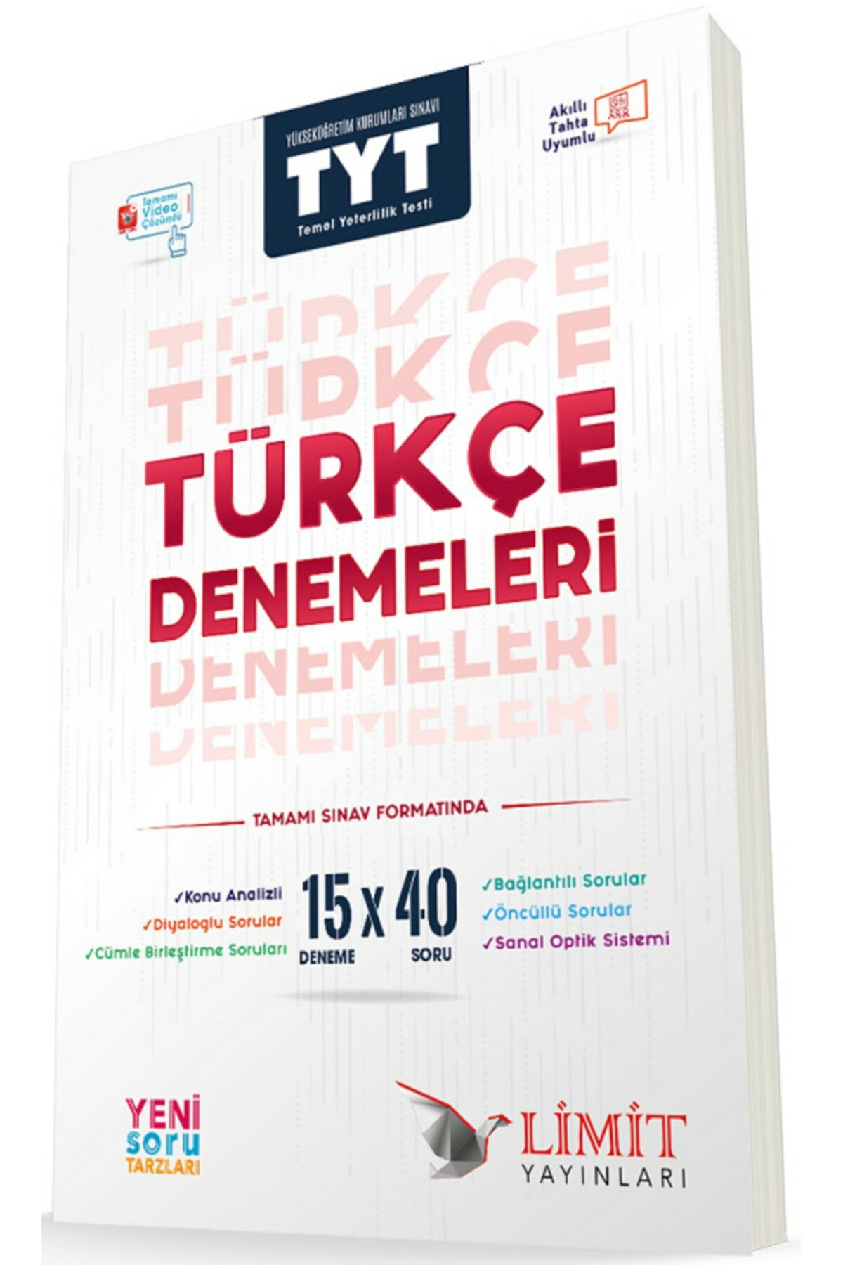 Limit 15×40 Türkçe Denemeleri 2024 Son Baskı