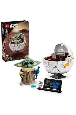 ® Star Wars™ Uçan Bebek Arabalı Grogu™ 75403 - 10+ Yaratıcı Oyuncak Yapım Seti (1048 Parça)