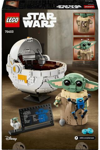 ® Star Wars™ Uçan Bebek Arabalı Grogu™ 75403 - 10+ Yaratıcı Oyuncak Yapım Seti (1048 Parça)